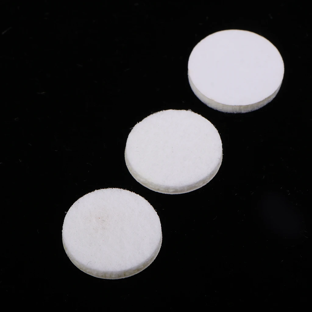 200Pcs 21mm Oil Pad Felt Pads Round Refill Pads for 25mm Perfume Locket Essential Oil Diffuser Locket Pendant Necklace Car Vent