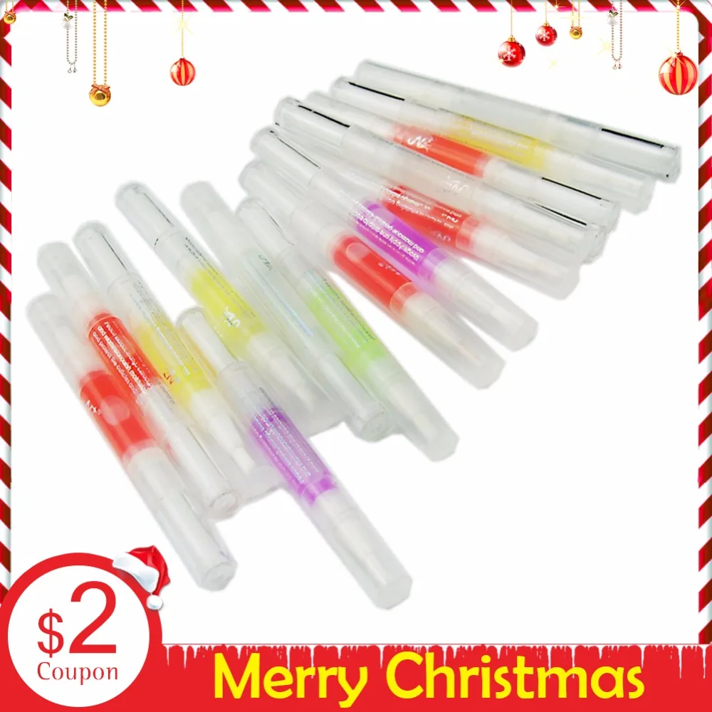 1 PC 5ml New Cuticle Revitalizer Nutrition Oil Nail Art Tools Care Nail Treatment Manicure Soften Pen Tool Nail Cuticle Oil Pen