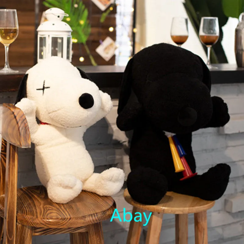 

2 Colors Kaws Original Fake BRIAN Canis lupus familiaris Cartoon Plush figure pillow Flannel Small Gift Action Figure Toy J238