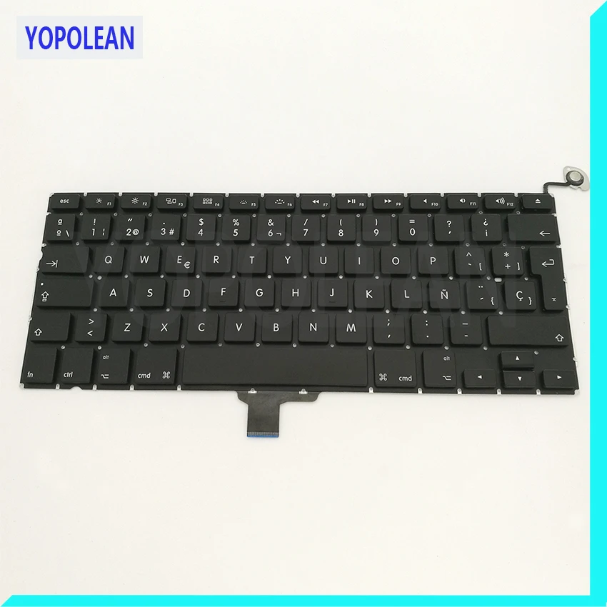 A1278 Клавиатура испанская клавиатура для Macbook Pro 13 &quotЗамена 2009 2010 2011 2012|Клавиатуры