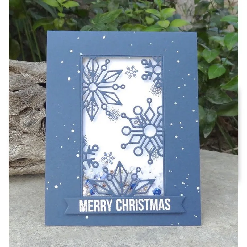 

KSCRAFT 2018 New Snowflake Metal Cutting Dies Stencils for DIY Scrapbooking/photo album Decorative Embossing DIY Paper Cards