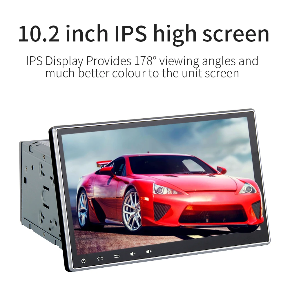 Best Dasaita 10.2" Android 9.0 Car GPS Radio Player for 2 Din Universal  with Octa Core 4GB+32GB Auto Stereo Multimedia Headunit 2