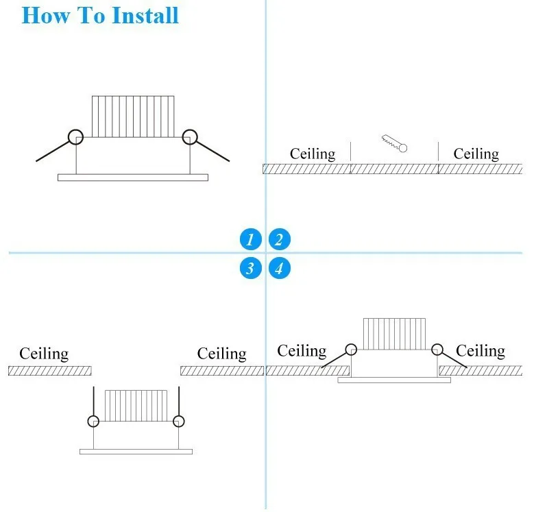 Dimmable Recessed LED Downlight COB 6W 9W 12W 15W Dimming LED Spot Light LED Ceiling Lamp AC 110V 220V Free shipping