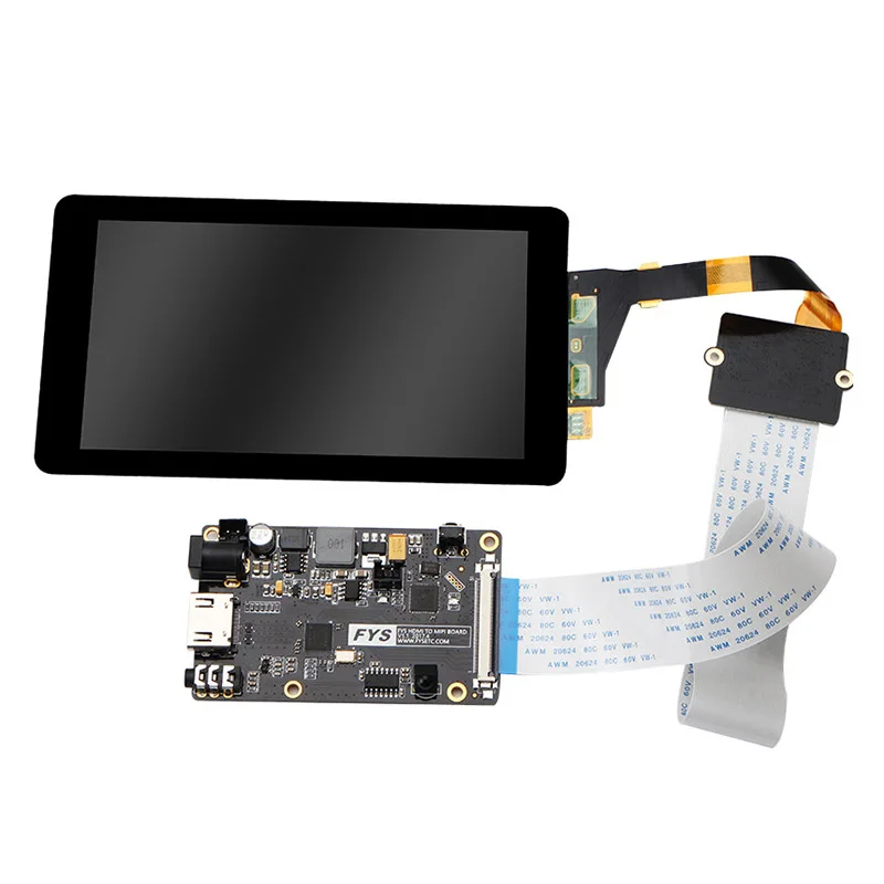 

5.5inch LCD Display Module+HDMI to MIPI Driver Board+Flex Flat Cable Kit for Reprap 3D Printer XXM8