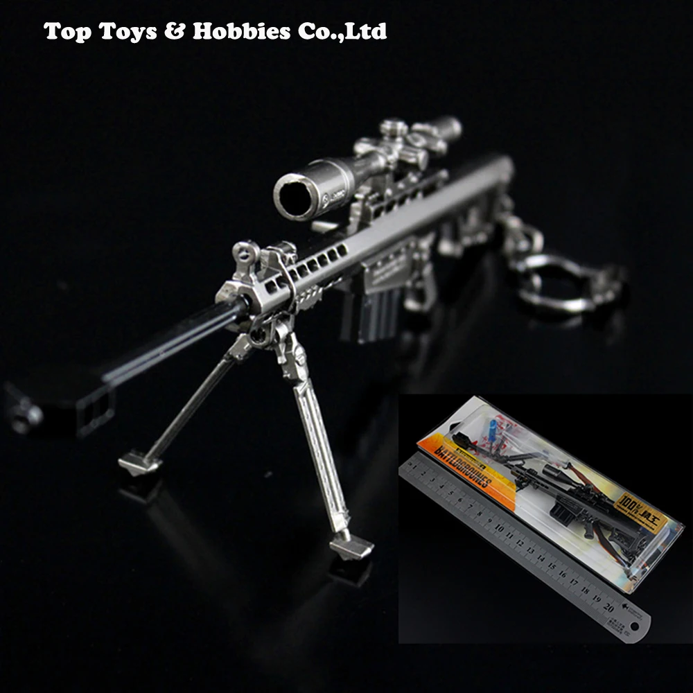 Ceny 1 6 metalowe ColorWeapon model Barrett M82A1 Cannon karabin snajperski model zabawki dla 12 cali żołnierz rysunek akcesoria