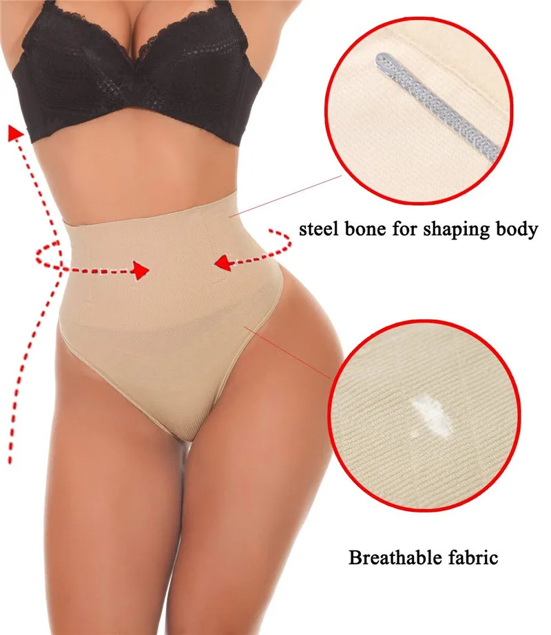 best shapewear for tummy NINGMI Slimming Waist Trainer Butt Lifter Women Wedding Dress Seamless Pulling Underwear Body Shaper Tummy Control Panties Thong backless shapewear