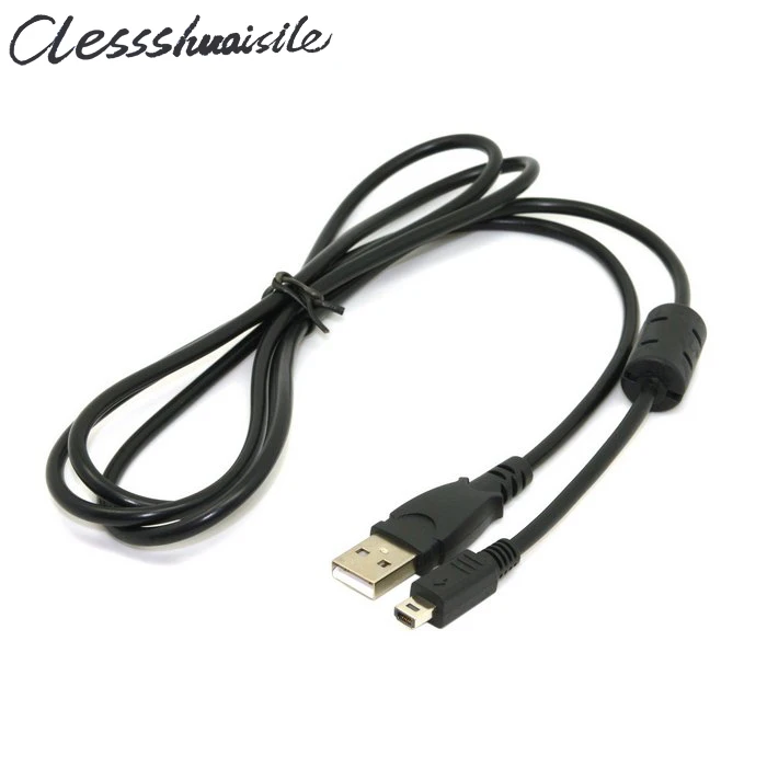 14 Pin Mini B II to USB Data Sync Cable for Fuji DC Digital Cameras
