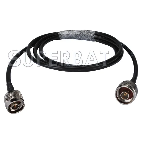 Superbat N-Тип штекер N штекер косичку коаксиальный кабель KSR195 100 см для Wi-Fi антенны