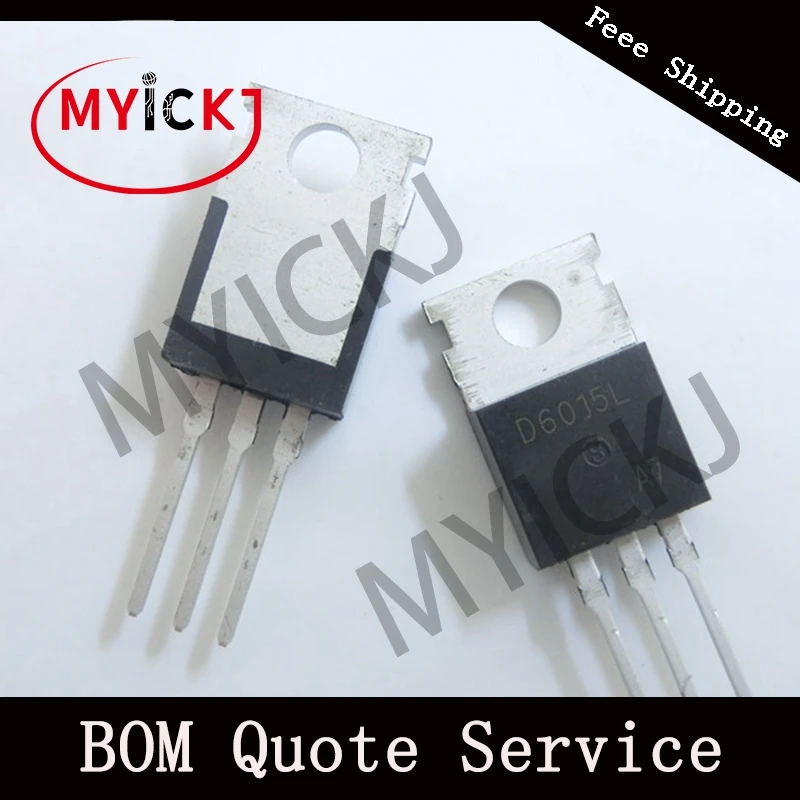 

5PCS D6015L DIODE GEN PURP 600V 9.5A TO220 IC-CHIP TO-220