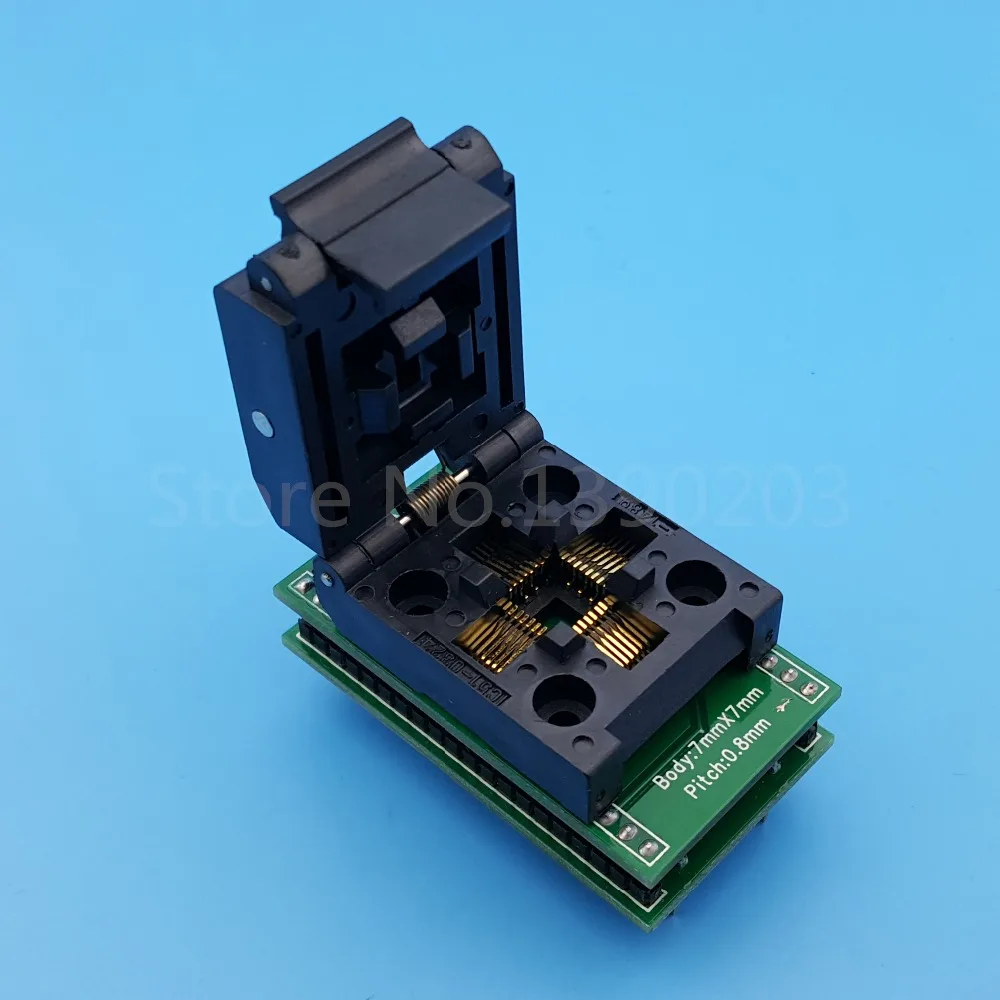 QFP32 TQFP32 FQFP32 для DIP32 SA636 шаг 0 8 мм программный IC АДАПТЕР Тесты разъем | Обустройство