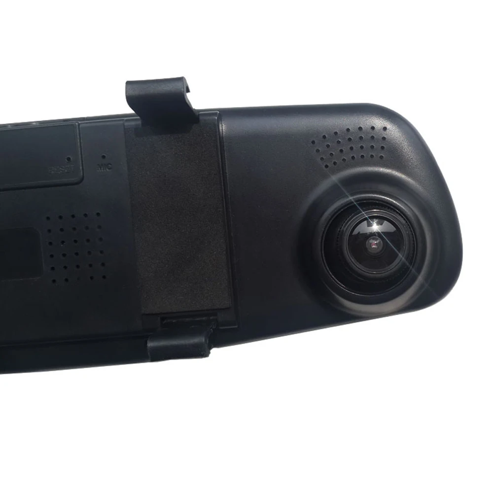 Gravador de Vídeo Addkey Auto Polegada Espelho Retrovisor Traço Cam Digital Lente Dupla Registratory Filmadora Fhd 1080 p Carro Dvr Câmera 4.3 32 DVR/Câmera Dash