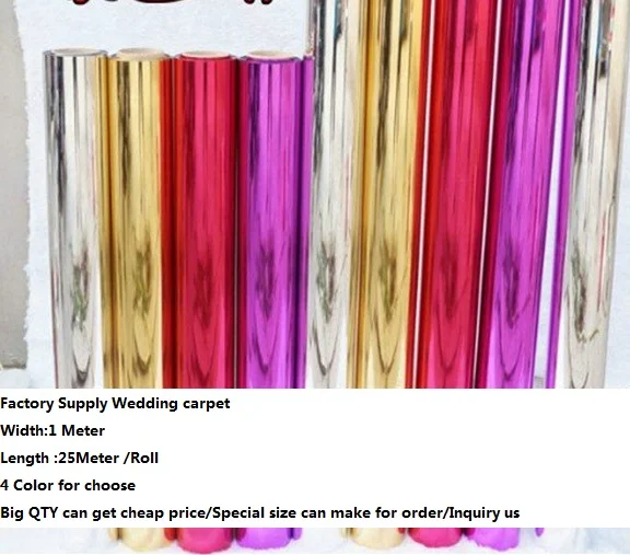 

25M Longx1 Meter Width Wedding Mirror Carpet T Stage Carpet Runner Events Party Marriage Bridal Carpet silver