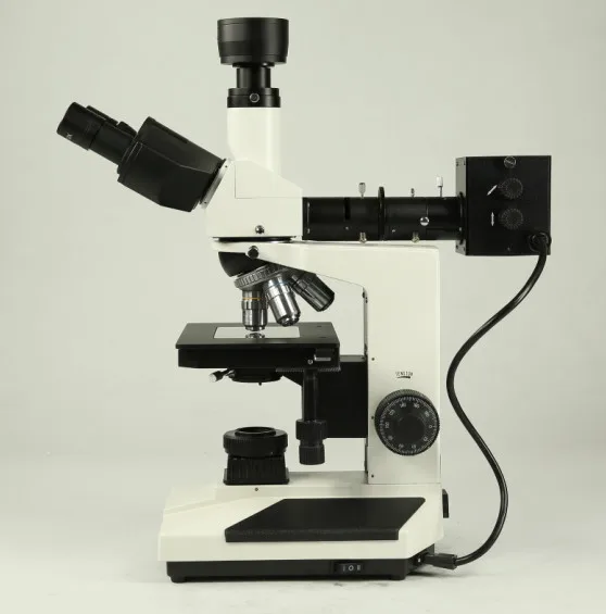 Phenix Industrial Trinocular Microscope 50X 600X Upright Reflection
