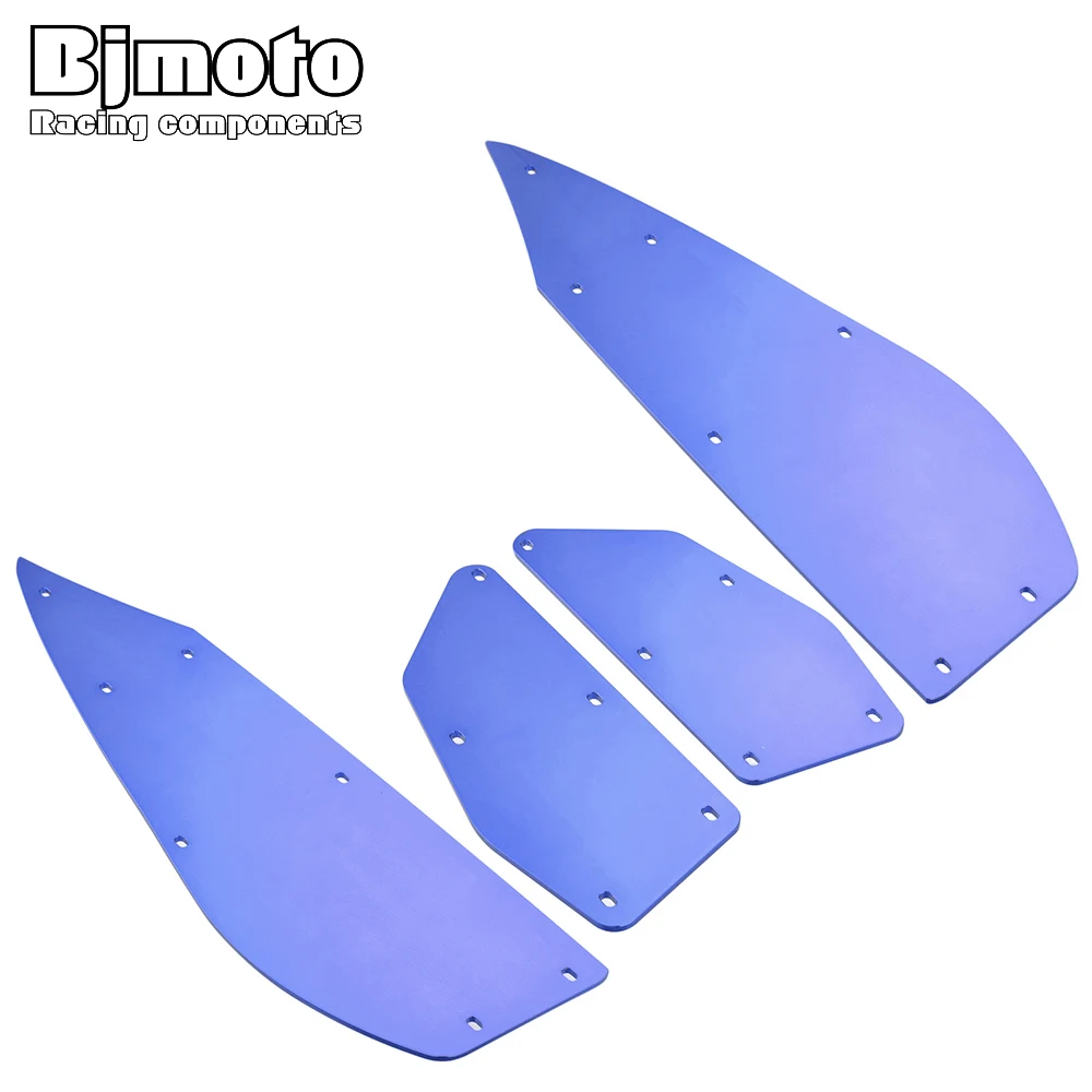 

BJMOTO Motorbikes One Set Front and Rear Footrest Footboard Step Motorcycle Floorboards Foot Pegs For YAMAHA XMAX 300 X MAX 250