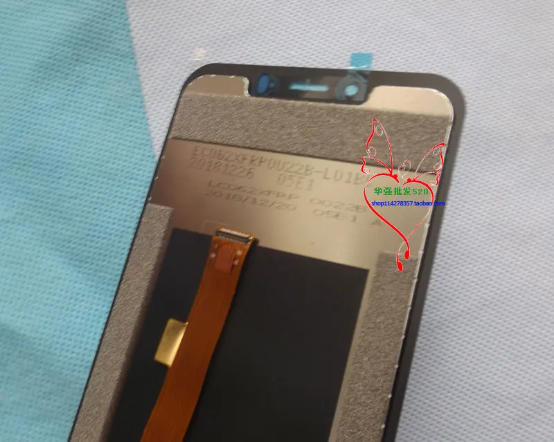 Оригинальный ulefone Armor 6 Передняя панель Сенсорное стекло дигитайзер экран с ЖК