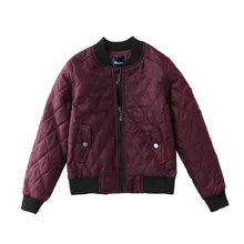Mode Printemps Garçons Baseball Veste Enfants Manteau Aigle Logo Militaire Vert Enfants Survêtement Vêtements bourgogne foncé couleur