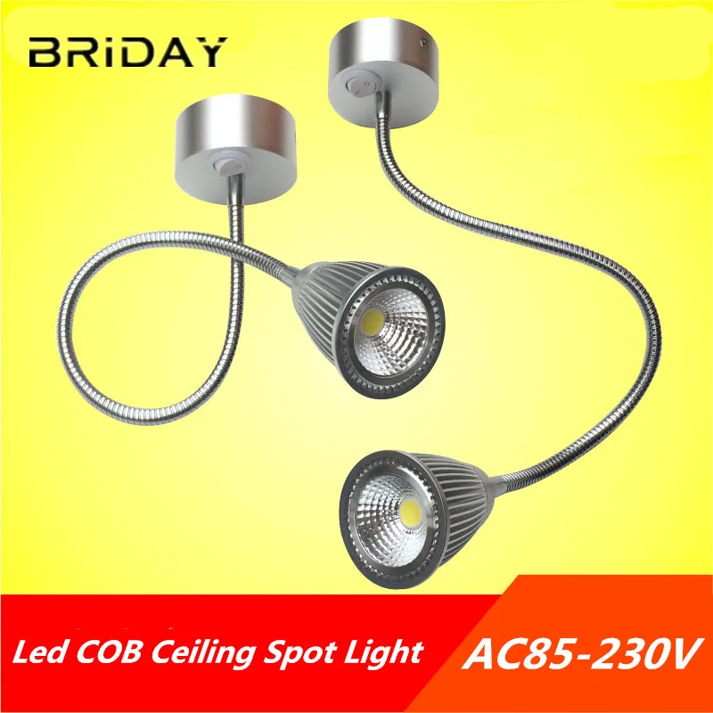

1pcs Super Bright Dimmable Led Wall lamp down light COB Ceiling Spot Light 5w 7w 9w ceiling recessed Lights Indoor Lighting