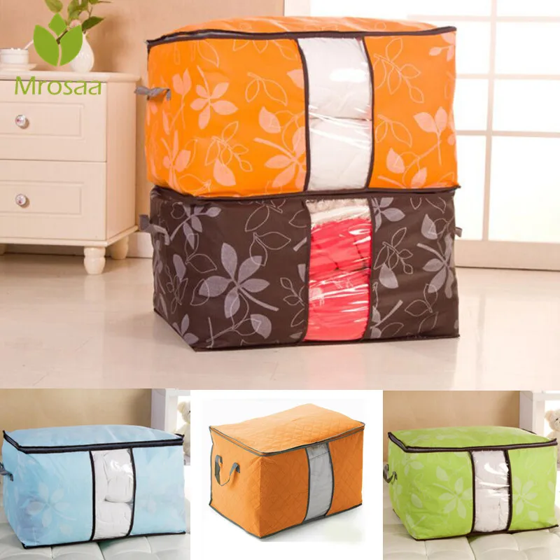 Mrosaa 60*42*36CM Quilt Storage Bag Large Mattress Bedding Pillow