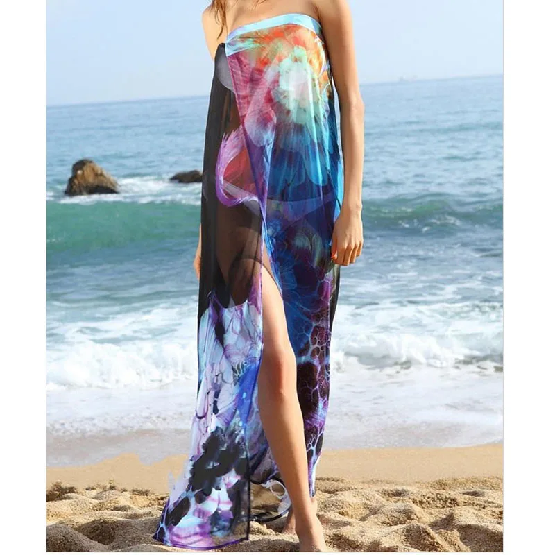 Sunscreen Wrap Summer Dress Bikini Beach Cover up Swimsuit covers up