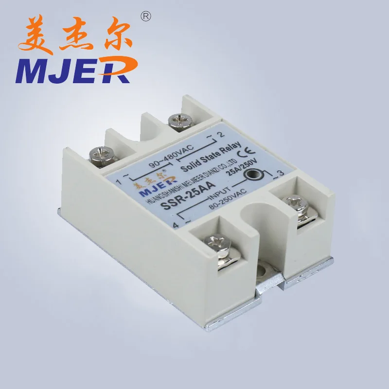 

SSR25AA Single Phase Solid State Relay SSR-25AA SSR AC TO AC SSR 25A