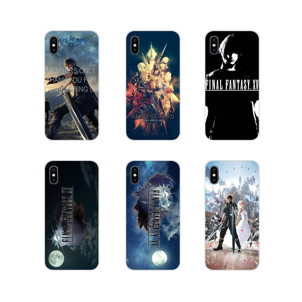 Аксессуары чехлы для телефонов Huawei P Smart Mate Honor 7A 7C 8C 8X 9 P10 P20 Lite Pro Plus Final fantasy xv