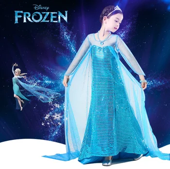 

Disney Frozen dress anna elsa dress disfraz princess sofia infantil fever elza costume vestido rapunzel jurk disfraces dresses