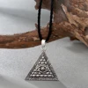 Cxwind – collier pyramide égyptien Vintage, Illuminati, breloque, Triangle, pendentifs, bijoux Punk ► Photo 3/6