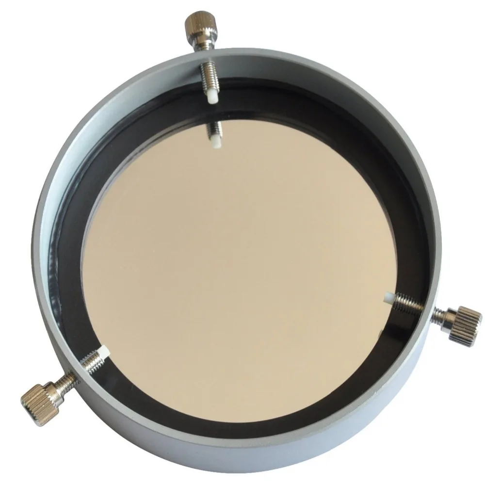 

Brand New Full Aperture Astronomical Telescope Solar Filter (Silver) - Aluminum Baader Solar Cap 66-94mm ( 2.6" - 3.7")