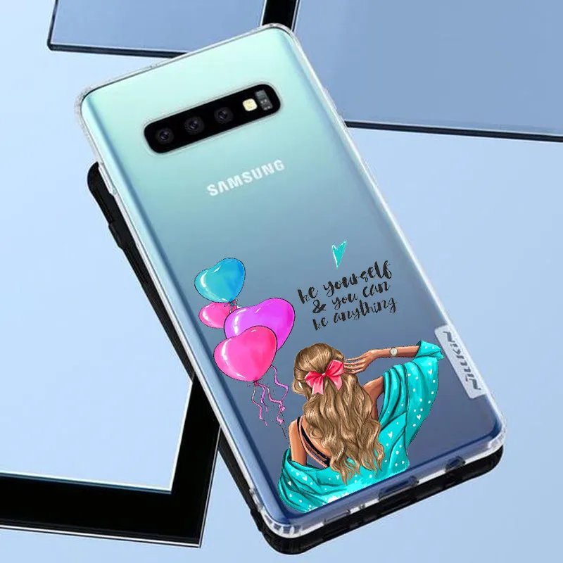 VOGUE Queen Princess Girl Female boss coffee Мягкий силиконовый чехол из ТПУ для Samsung S6 S6edge S7 S8PIUS S9 S10