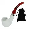 Meerschaum Durable Classic Smoking Pipe Tobacco Cigarettes Cigar Pipes Gift New ► Photo 2/6