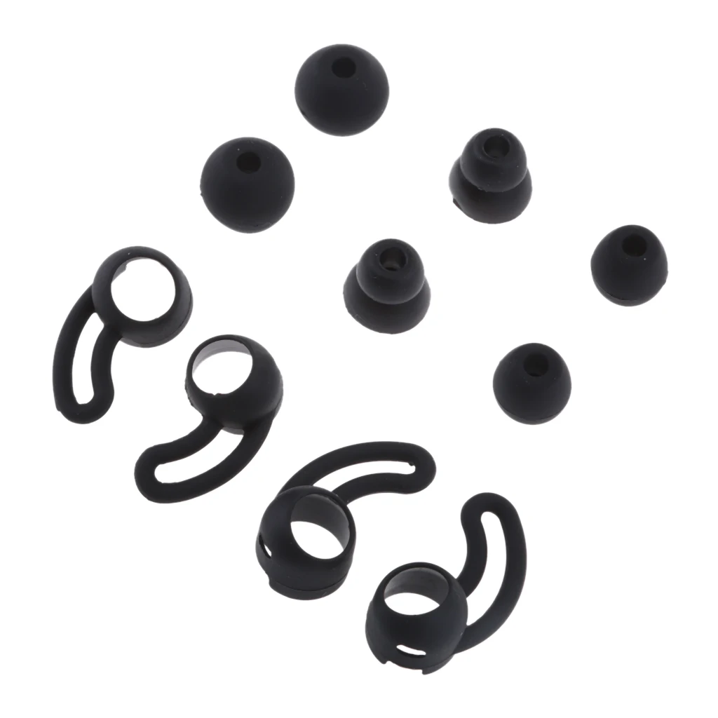 2Pairs Silicone Replacement Eartips Ear Hook For Beats X Urbeats Non-toxic Harmless Sports Tips Soft Ear Hook Durable Re-usable