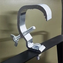 50 шт./лот, быстрая, высокое качество, алюминиевый материал, светильник, крючок, зажим для сцены, фонари Par Светильник, лазер, движущаяся головка, светильник ing