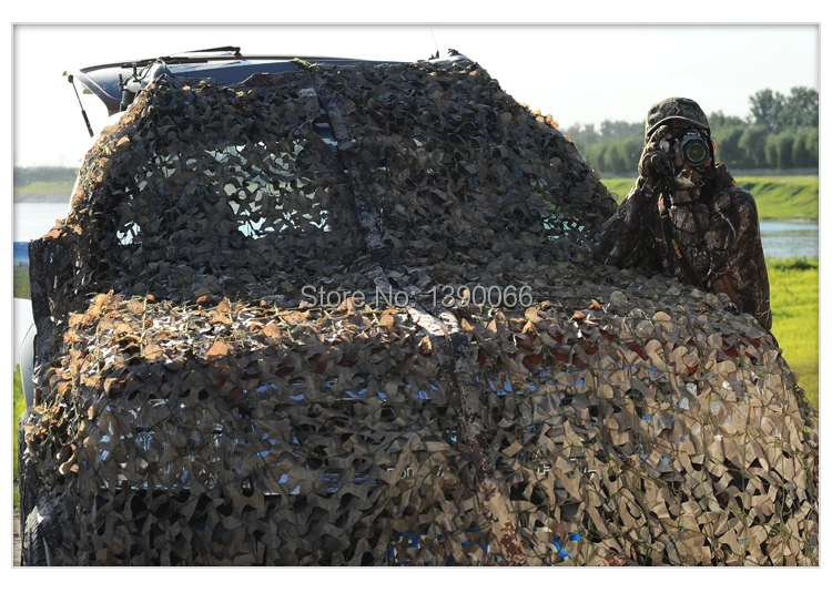 

Outdoor Hunting Equipment Camouflage Net 4x4m Army Style Desert Camo Net Car Drop Netting Tent Free Shipping