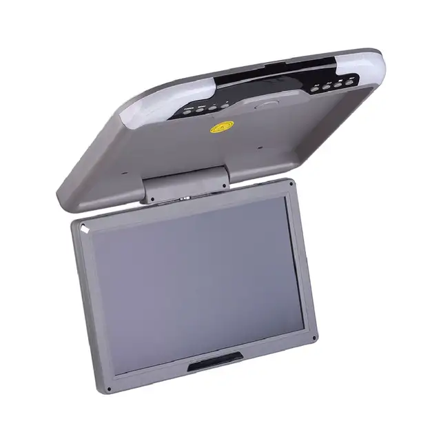13 Inch Lcd Tft Car Ceiling Monitor Flip Down Roof Mount Led