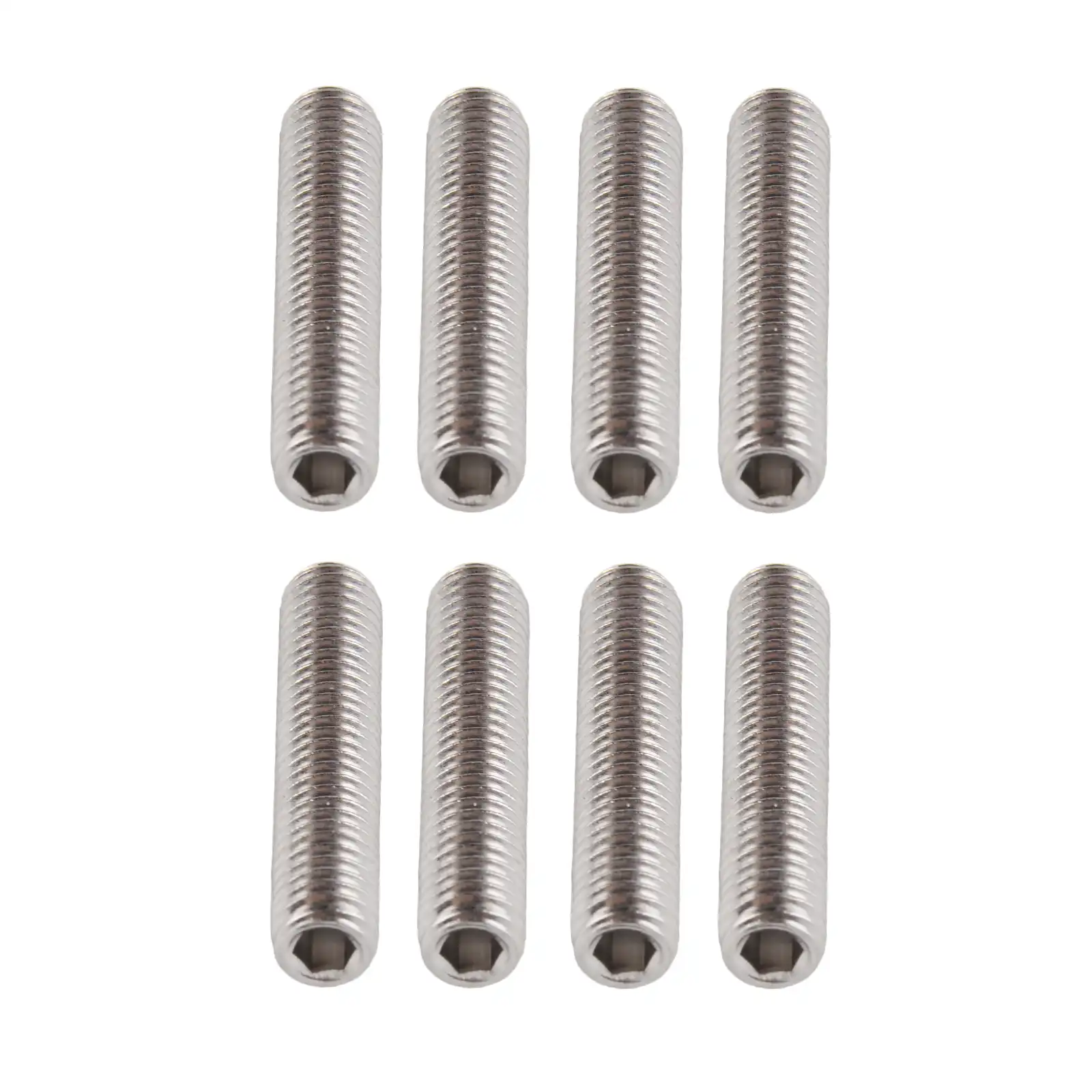 Car Parts M8 x 40 Manifold Studs & Flange Nuts A2 STAINLESS STEEL Inlet