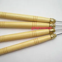 1 шт. Химическое наращивание волос крючок иглы, потянув игла Micro кольцо иглы