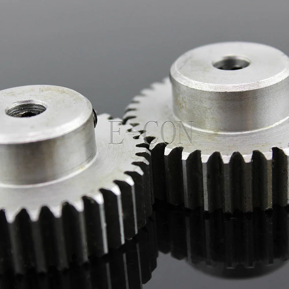 1pcs 1M35T 6.35mm/12.7mm/6mm/7mm/8mm/10mm/12mm/14mm/15mm/16mm/17mm Bore Hole 35 Teeth 1 Module Motor Metal Gear Wheel Top Screw