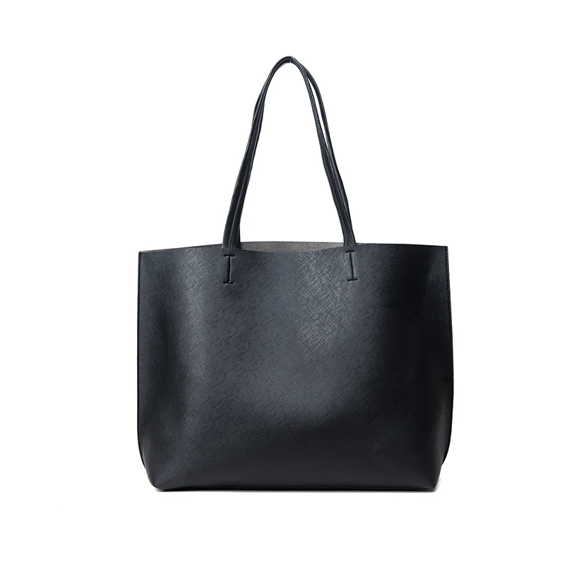 XCZJ Women Handbag Fashion PU Leather Shoudler Bag Solid Soft Single Casual Totes Composite | Багаж и сумки
