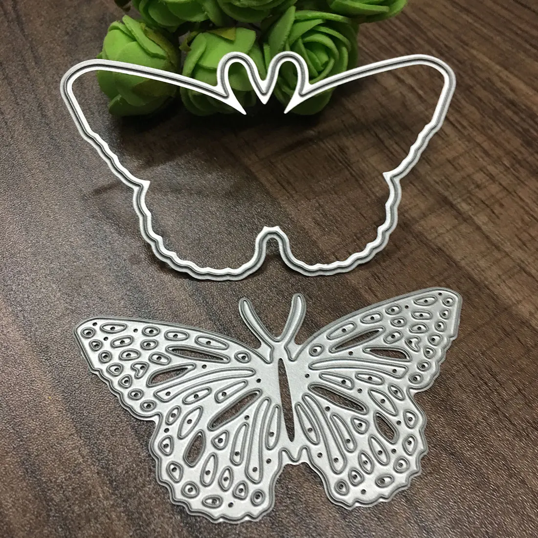 Новейшие металлические режущие формы-бабочки трафареты для скрапбукинга/фотоальбома декоративное тиснение DIY бумажные карты