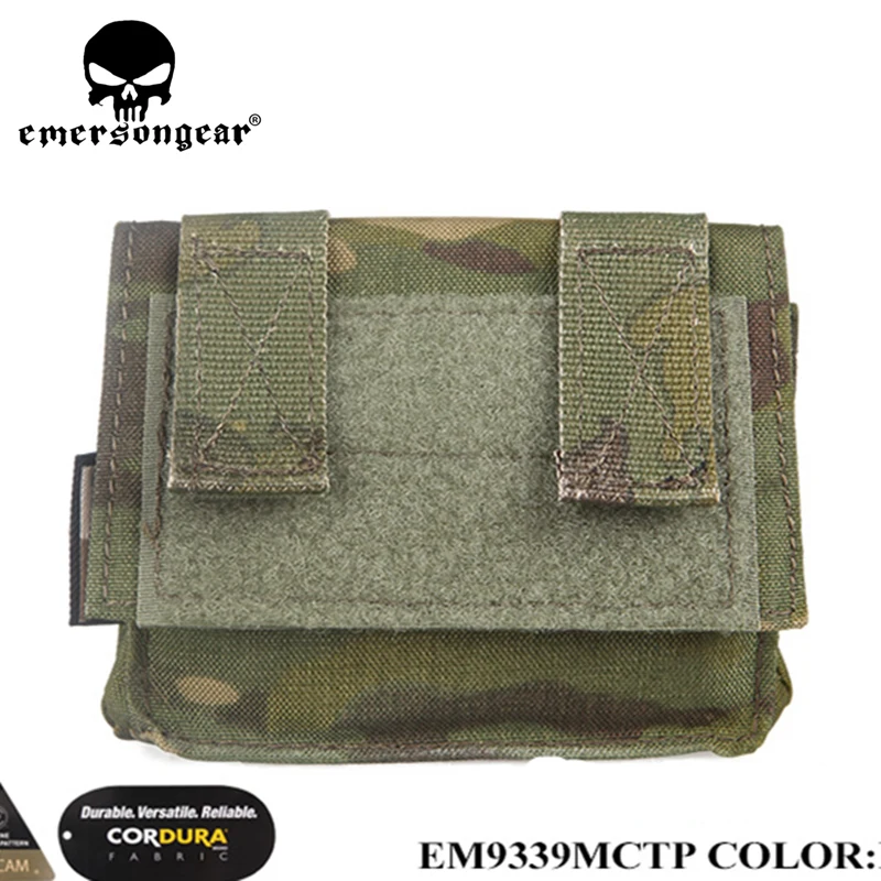 Emersongear Tactical FAST Helmet Accessories Utility Pouch EMERSON Helmet Cover Removable Gear Pouch EM9339
