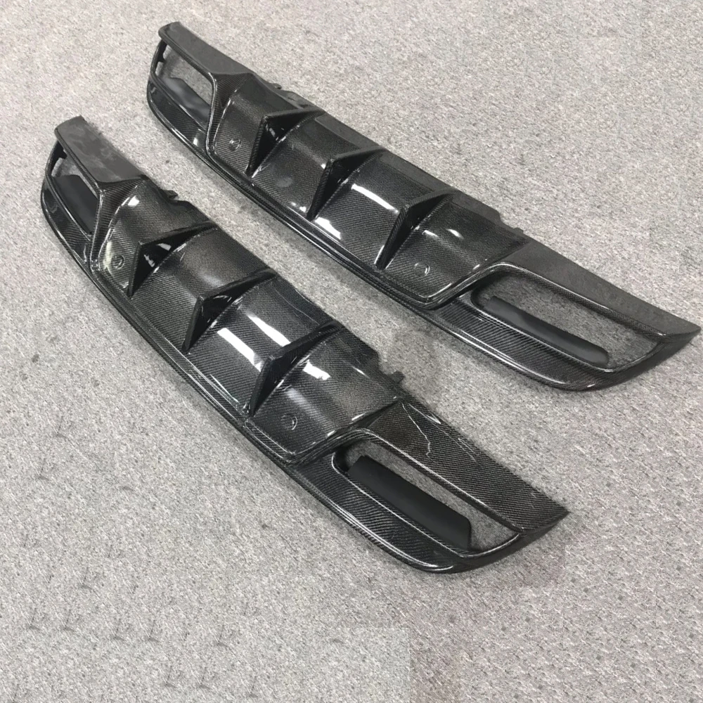 W205 S205 карбоновое волокно задний спойлер диффузор для Benz C180 C200 C300 C43 с AMG Спортивная