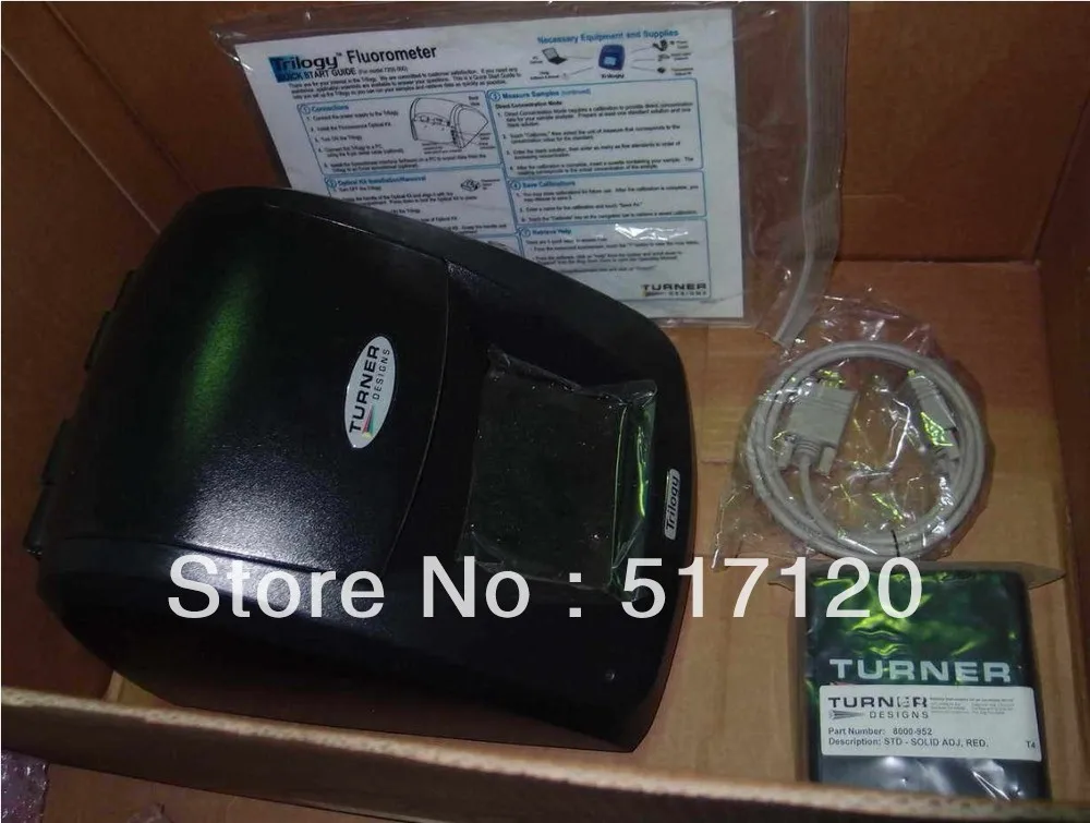 Turner Designs Laboratory Trilogy Fluorometer 7200 000 accessories New