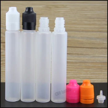 

100pcs 30ml Pen Style plastic Bottles with Childproof and tamper evident Cap for ejuice