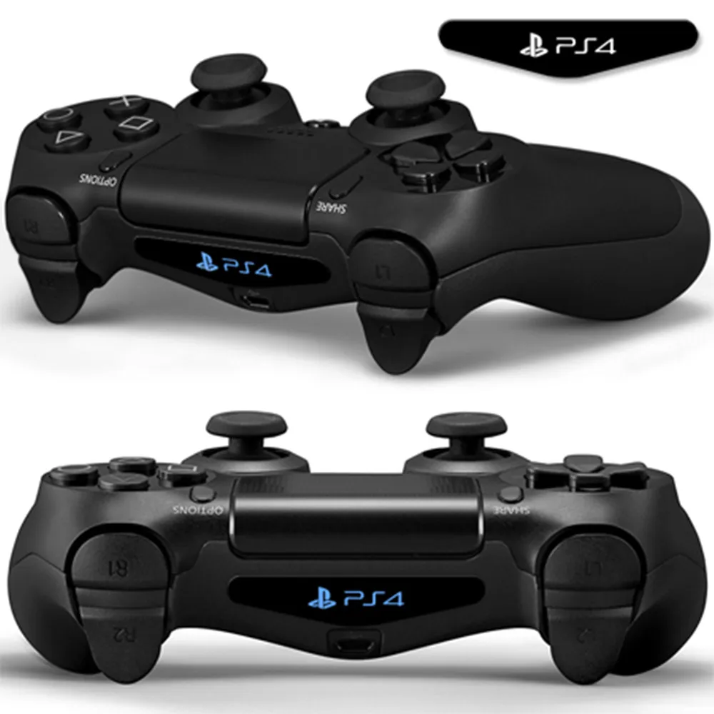 IVYUEEN 2 шт. для sony Dualshock 4 PS4 DS4 Pro тонкий контроллер светодиодный светильник наклейки виниловая наклейка кожный чехол для Playst - Цвет: A