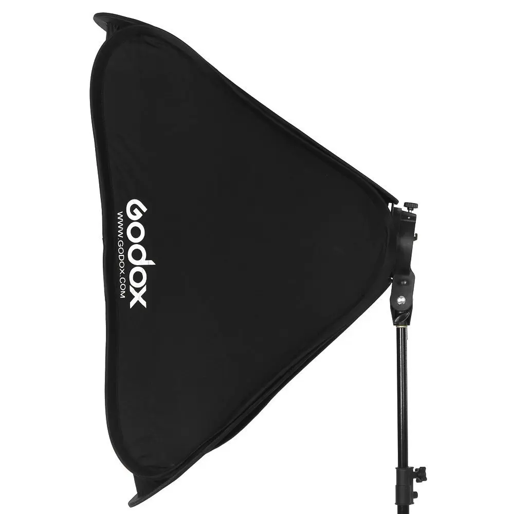 Godox فلاش الفوتوغرافي Softbox كيت 80 سنتيمتر * 80 سنتيمتر/60 سنتيمتر * 60 سنتيمتر/40 سنتيمتر * 40 سنتيمتر + S نوع قوس جبل كيت فلاش Speedlite ستوديو التصوير