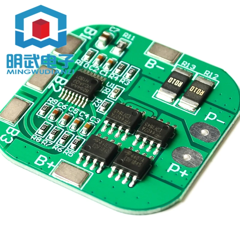 1 шт. 4S 14,8 в/16,8 в 20A пиковая литий-ионная BMS PCM плата защиты батареи bms pcm для литиевых LicoO2 Limn2O4 18650 li батарея