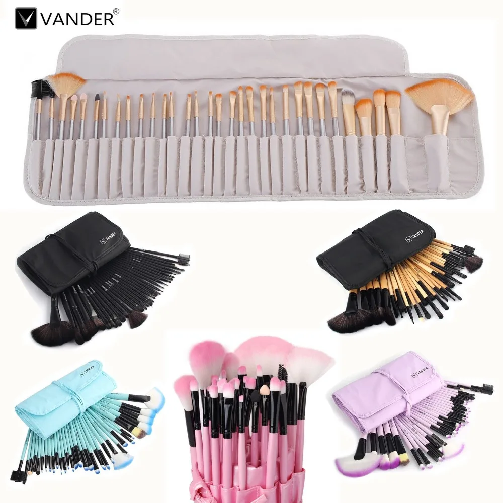 32 шт. Профессиональный набор кистей для макияжа кисть пудры Pinceaux maquillage Beauty