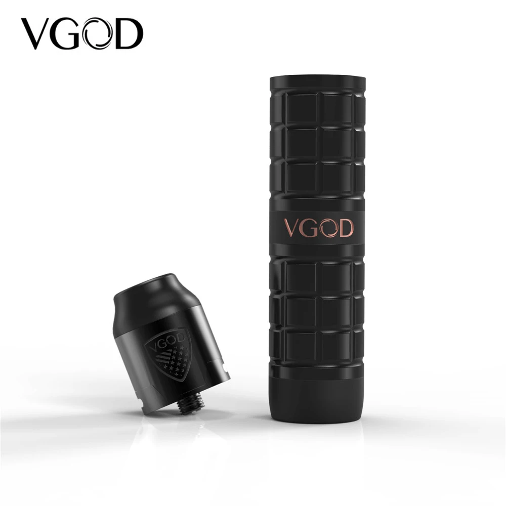 

New Arrival Electronic Cigarette Kits Original Vgod Pro Mech 2 Vape Mod with Elite RDA 2ml Atomizer upgraded Vgod Pro Mech Mod