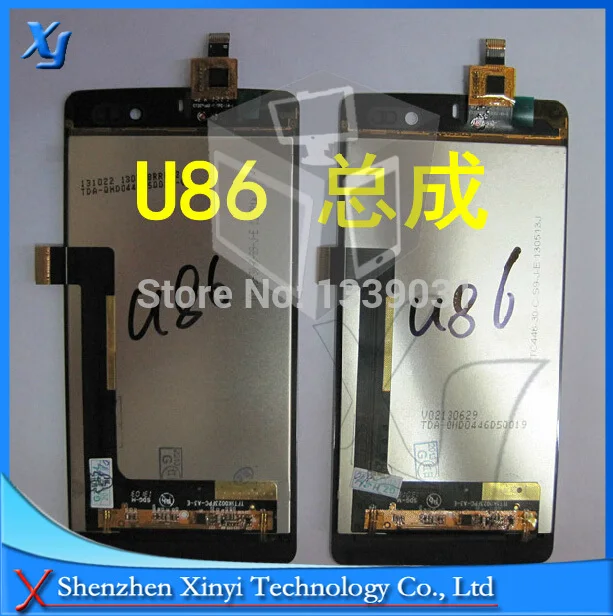 New Original for Tianyu K-touch U86 4.5 LCD screen display panel + touch digitizer complete Black by free shipping 100% tested 5pcs lot free shipping 100% new original for tcl y900 lcd screen touch panel for tcl y900 lcd display 100% tested