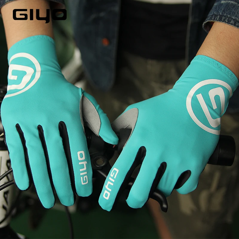 GIYO перчатки с сенсорным экраном, гелевые перчатки для велоспорта, зима-осень, женские и мужские перчатки для велоспорта, MTB, шоссейные перчатки для езды на велосипеде, гоночные перчатки